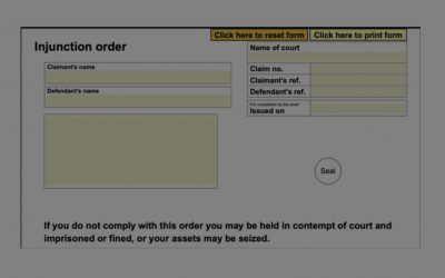 Interim Injunction secured in Neighbour Harassment Case under the Protection from Harassment Act 1997