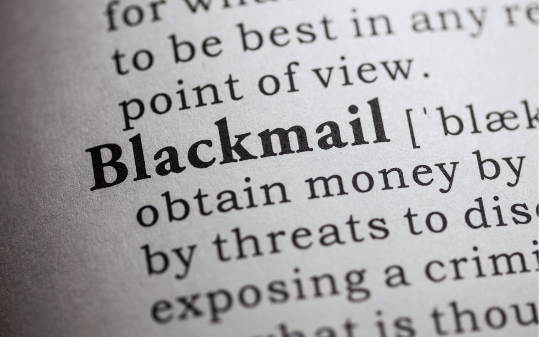 Being Blackmailed? Legal Protection and Injunctions Explained